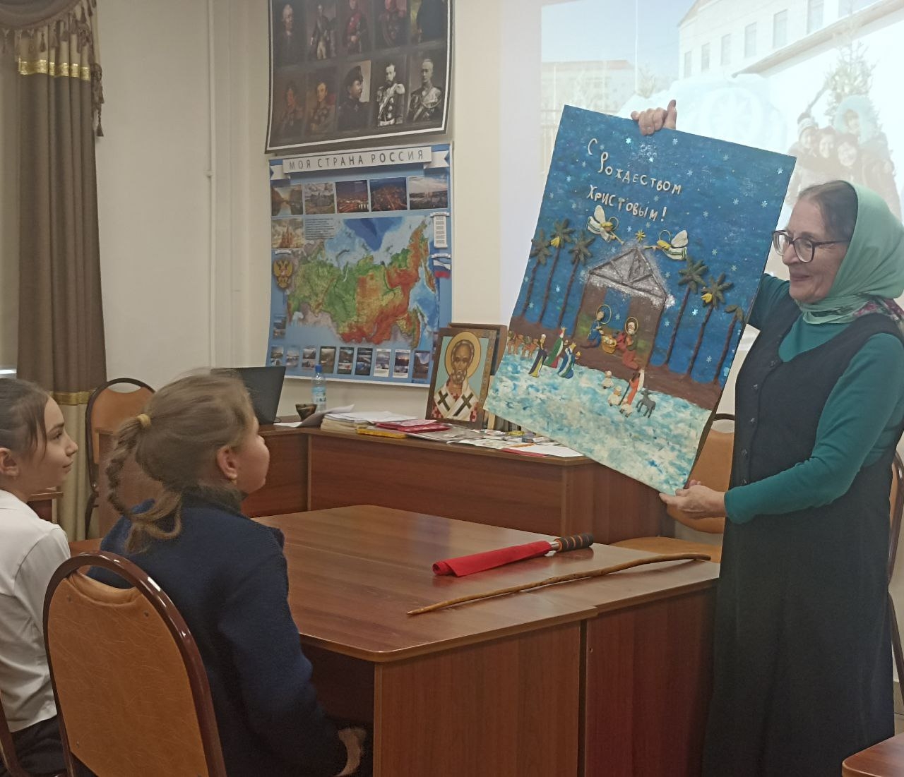 Школьникам рассказали о празднике Рождества Христова (+ Фото)